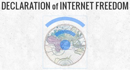 Declaration of Internet freedom