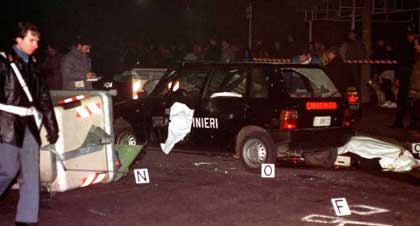 4 gennaio 1991, la strage del Pilastro. Foto La Repubblica 4 gennaio 1991, la strage del Pilastro. Foto La Repubblica
